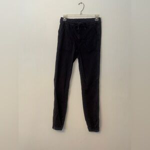 American Eagle Black Jogger Pants
